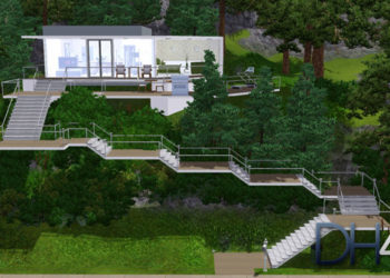 Le studio tout-en-haut