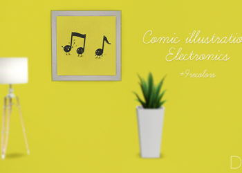 Comic illustration – Electronics