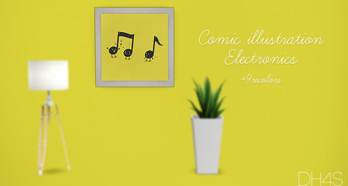 Comic illustration – Electronics