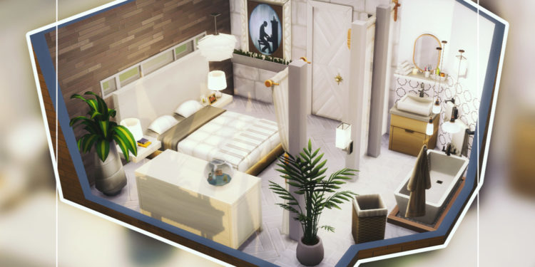 Modern master bedroom