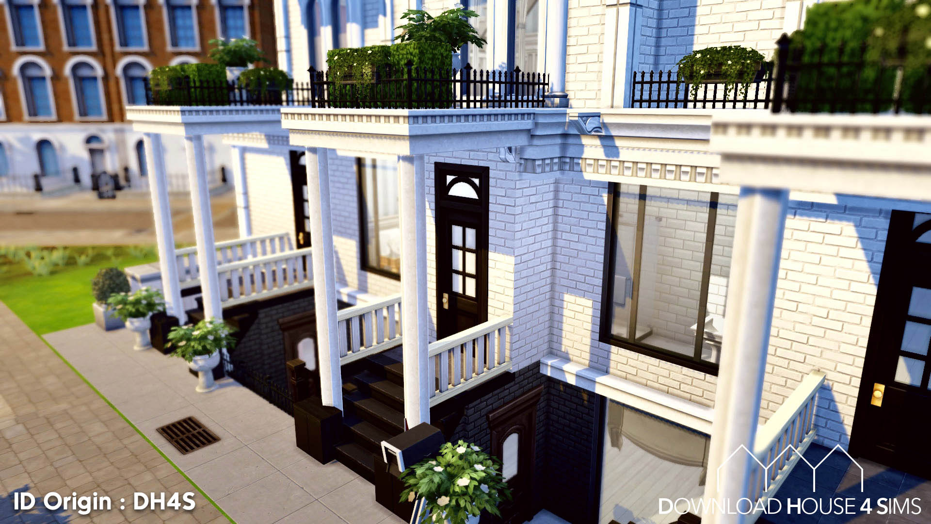 BASEGAME | London Flat - Maisons - Download house 4 sims