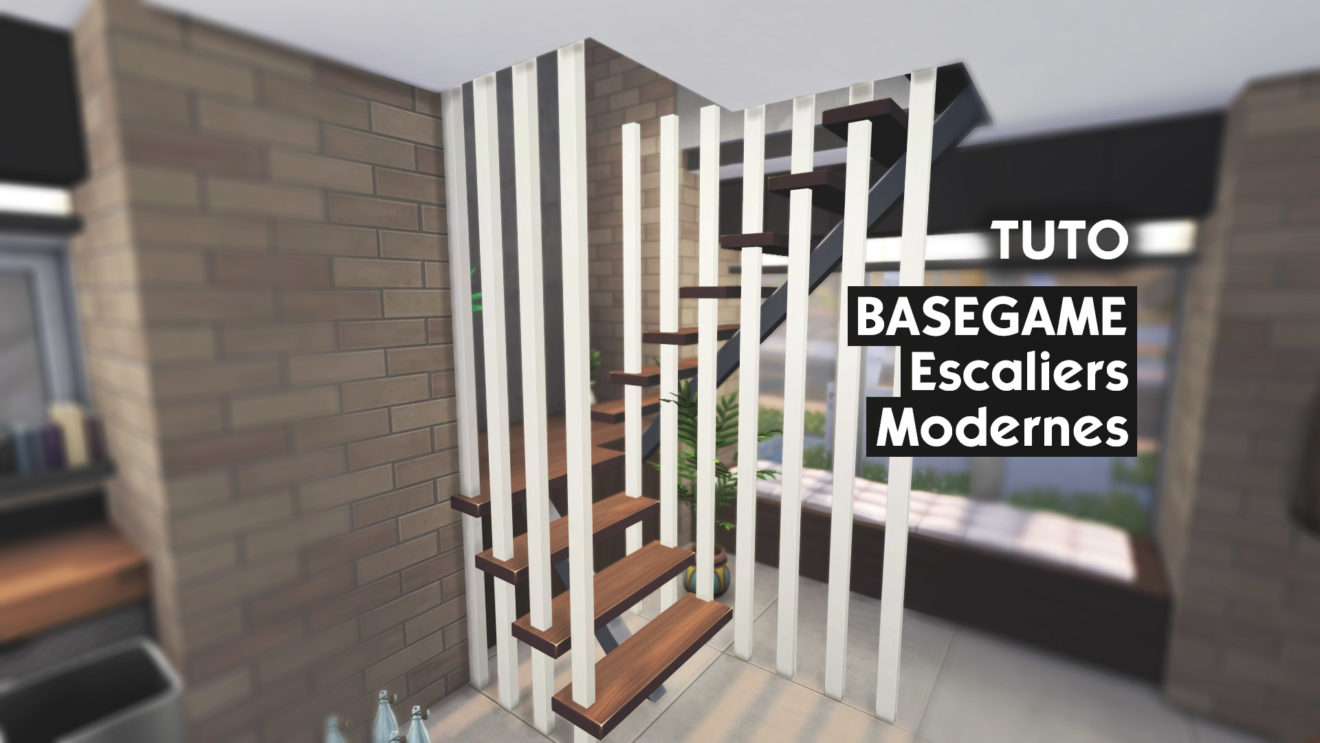 Comment Faire Un Escalier Pour Entre De Maison Sims 4