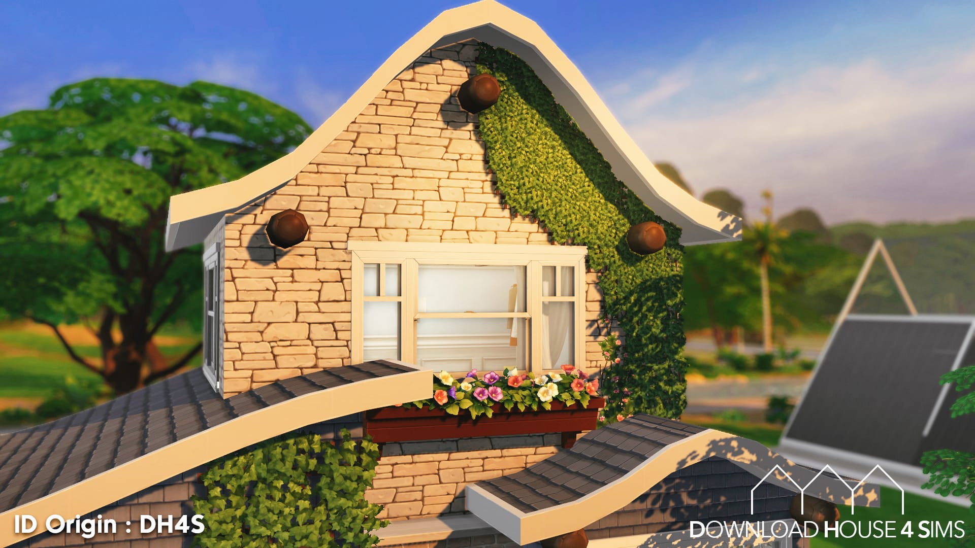 Download House for Sims Maison champêtre