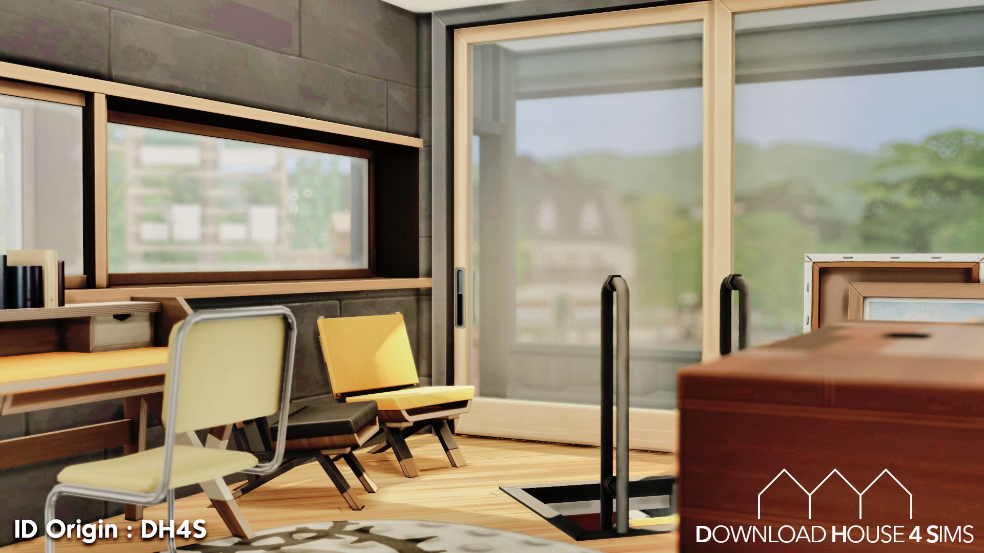 Download House for Sims - Container Eco House