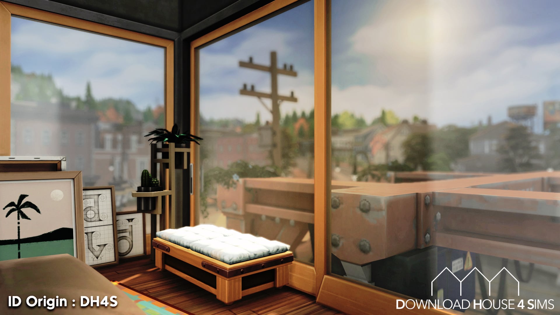 DH4S-Download-house-for-sims-dock-container-eco-house-21