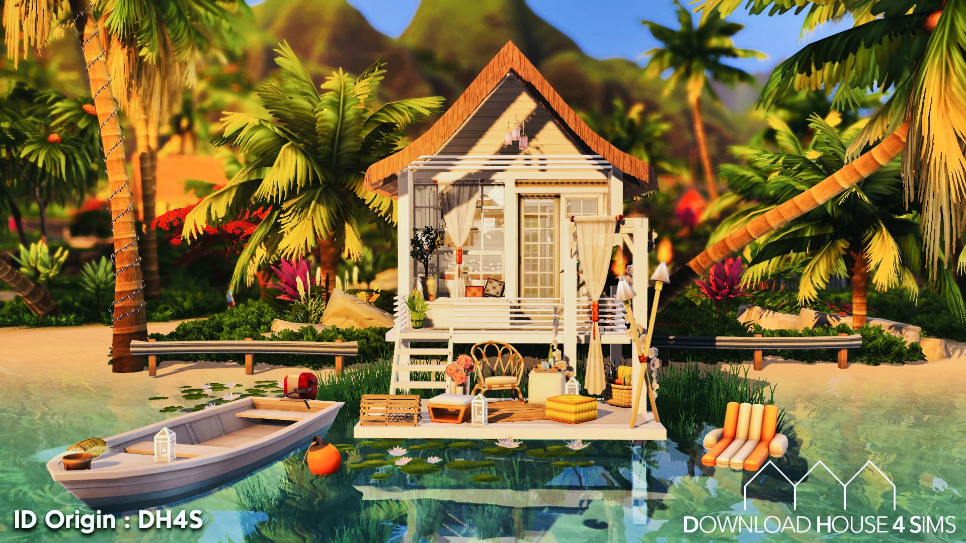 Download-House-4-sims-Tiny-beach-cabin-house-1
